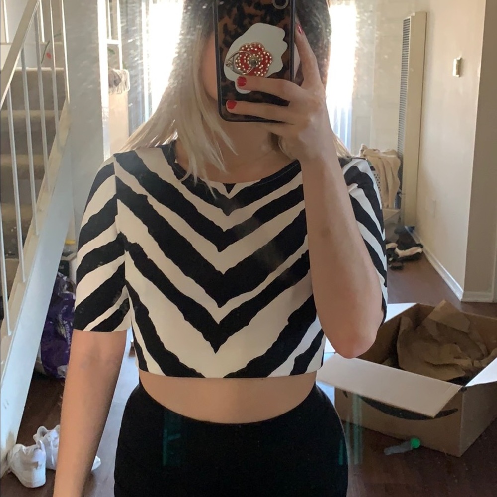 ZEBRA 🦓 CROP TOP
